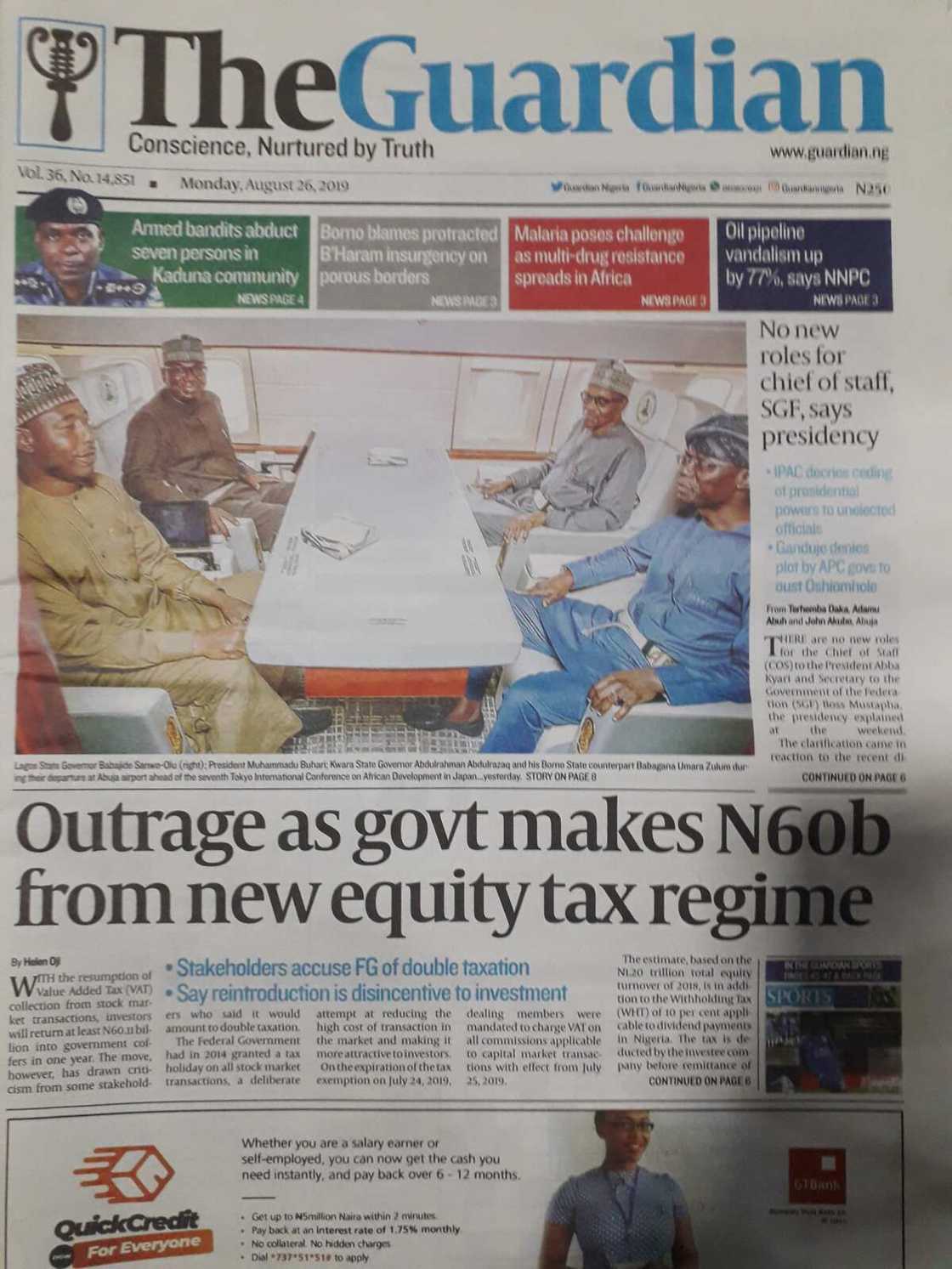 Newspapers review for Monday, August 26: OBJ, Soyinka intervene in Yoruba leadership crisis Newspapers review for Monday, August 26: OBJ, Soyinka intervene in Yoruba leadership crisis