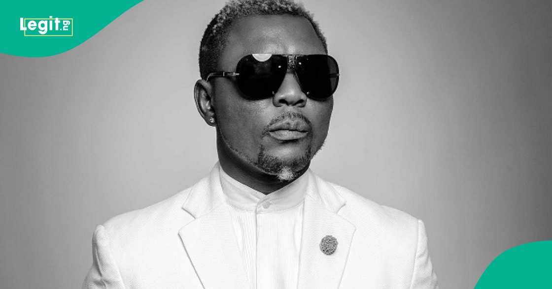 Oritsefemi shares heartwarming moment from his daughter's wedding. Oritsefemi shares heartwarming moment from his daughter's wedding.