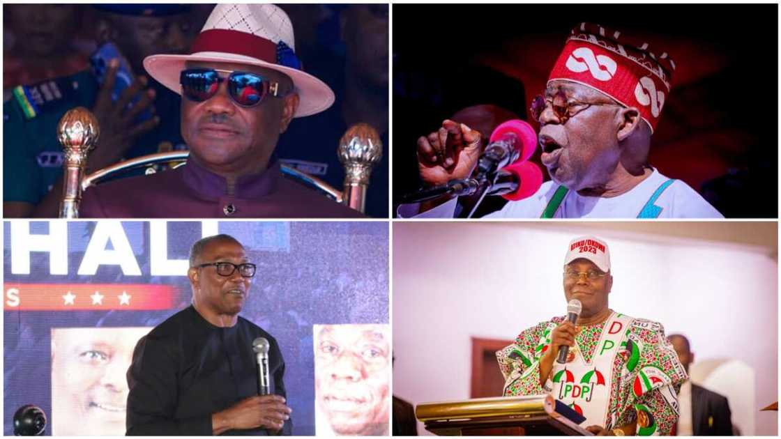 Nyesom Wike/Peter Obi/Bola Tinubu/APC/2023 Election/PDP/Atiku Abubakar