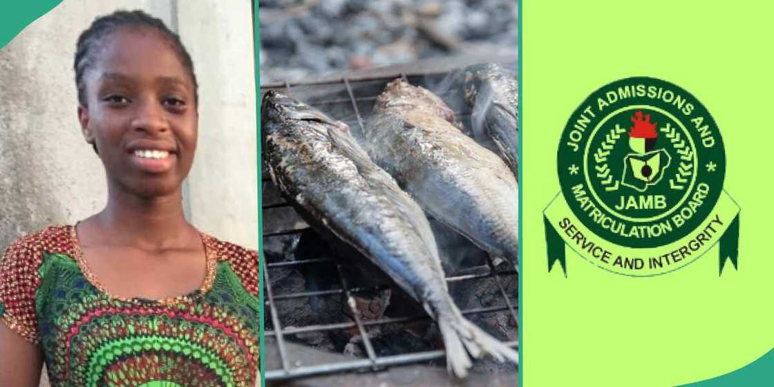 Fish seller performs well in JAMB. Fish seller performs well in JAMB.
