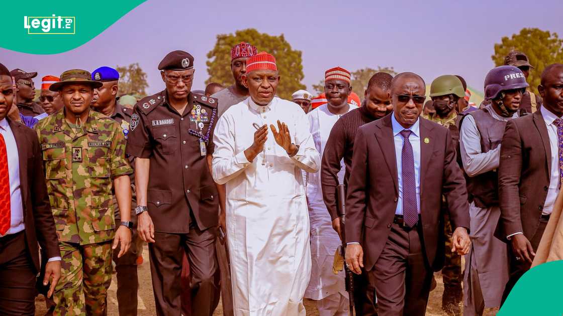 Abba Kabir Yusuf a kauyukan Kano da aka kai wa hari