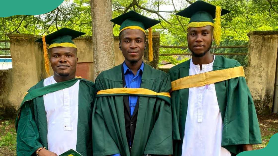 MOUAU students in graduation gowns MOUAU students in graduation gowns