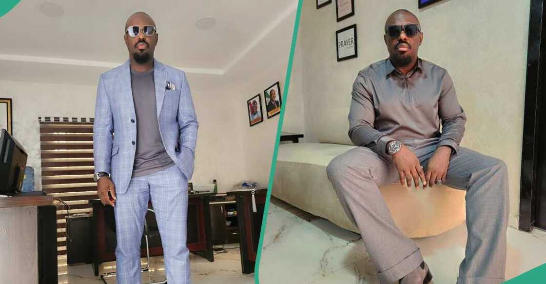 Jim Iyke rocks classy attires