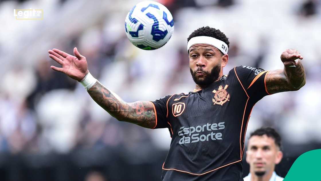 Memphis Depay, Brasileirao, Corinthians, Gremio, Sao Paulo, Brazil, Football. Memphis Depay, Brasileirao, Corinthians, Gremio, Sao Paulo, Brazil, Football.