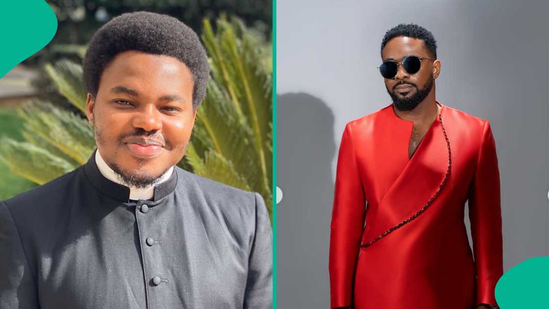 Catholic priest appreciates Omoni Oboli's moive trending on YouTube. Catholic priest appreciates Omoni Oboli's moive trending on YouTube.