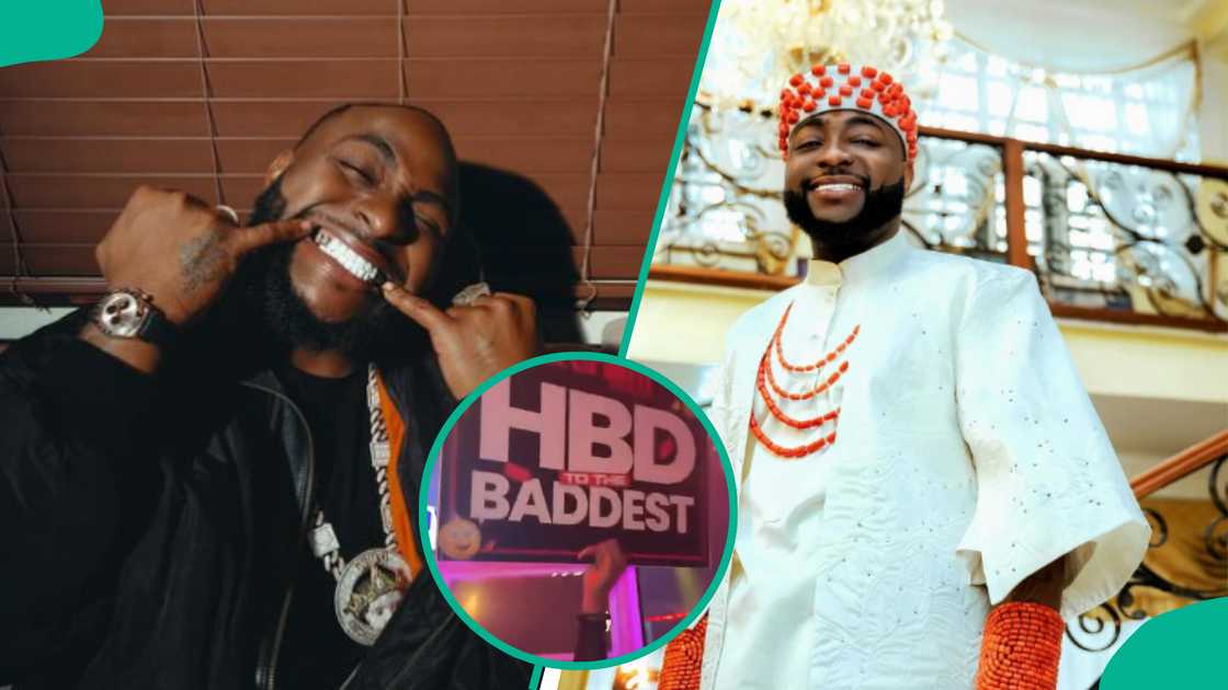 Davido's 32nd birthday party in Atlanta. Davido's 32nd birthday party in Atlanta.