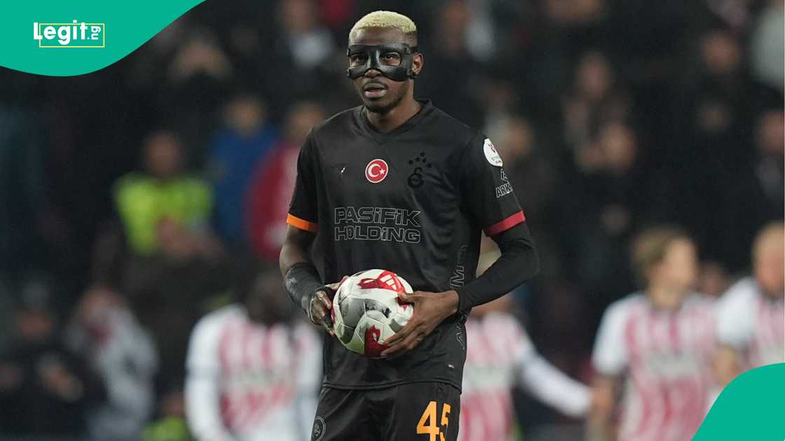 Victor Osimhen, Galatasaray, Samsunspor, Turkish Super Lig, Turkey. Victor Osimhen, Galatasaray, Samsunspor, Turkish Super Lig, Turkey.