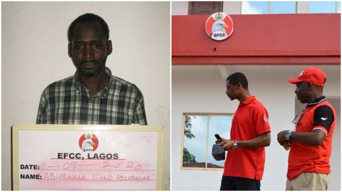 Ishaq Abubakar: EFCC Arrests Man Who Hid 2,863 ATM Cards inside Noodles