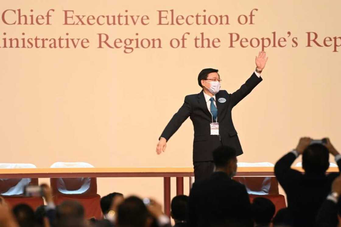 Incoming Hong Kong leader John Lee is among four officials in the new administration under US sanctions Incoming Hong Kong leader John Lee is among four officials in the new administration under US sanctions