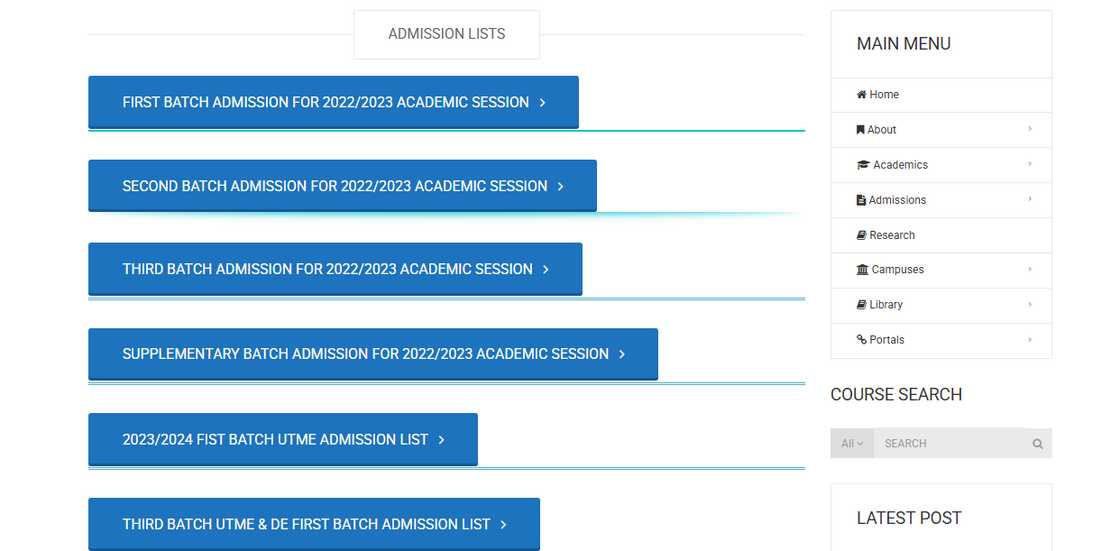 Taraba State University admission portal Taraba State University admission portal