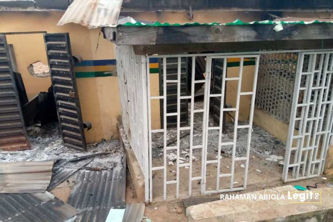 EndSARS: Bank, Custom base, VIO unit attacked as protest turns violent in Oyo EndSARS: Bank, Custom base, VIO unit attacked as protest turns violent in Oyo