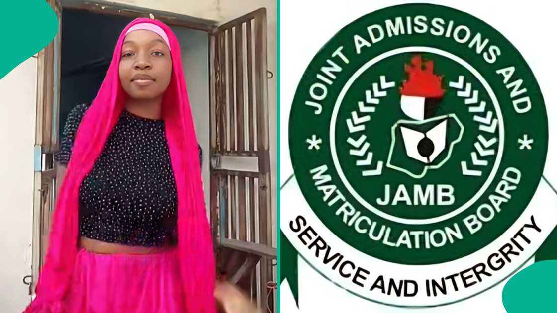 A young lady Adekoya Precious Hannah shows off her JAMB 2026 result on TikTok A young lady Adekoya Precious Hannah shows off her JAMB 2026 result on TikTok