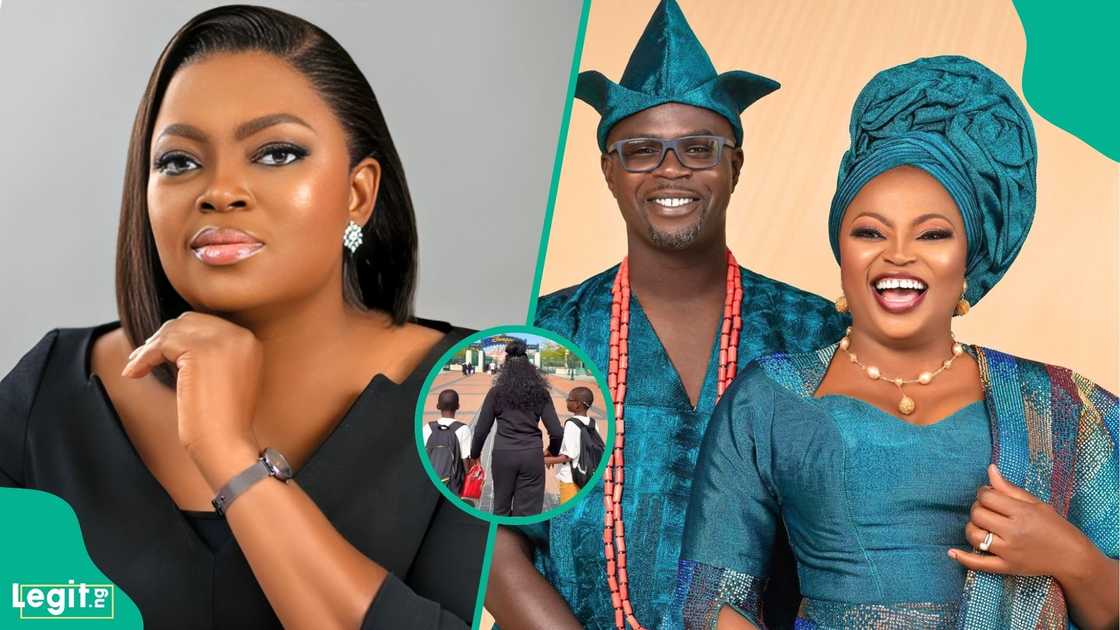 Funke Akindele responds to fan’s question about hiding her children’s faces on social media Funke Akindele responds to fan’s question about hiding her children’s faces on social media