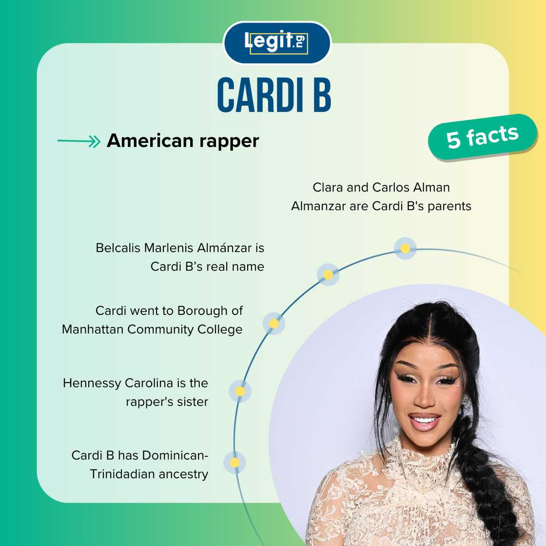 Top 5 facts about Cardi B