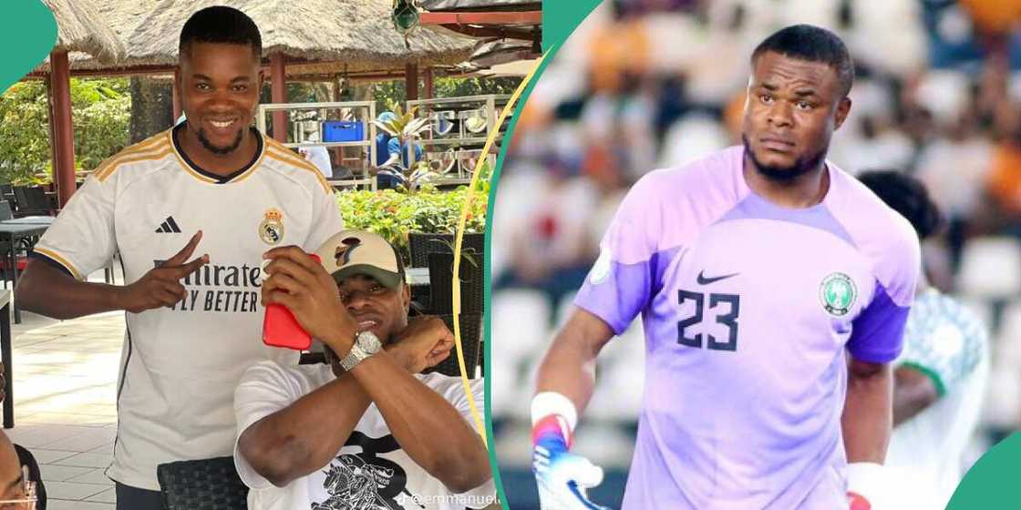 Stanley Nwabali does X sign Stanley Nwabali does X sign