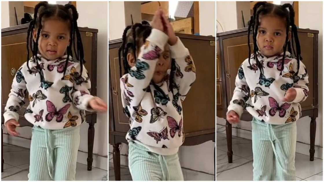 Young girl dance ampiano. Photo Credit: TikTok/@sthaa_nxumalo Young girl dance ampiano. Photo Credit: TikTok/@sthaa_nxumalo