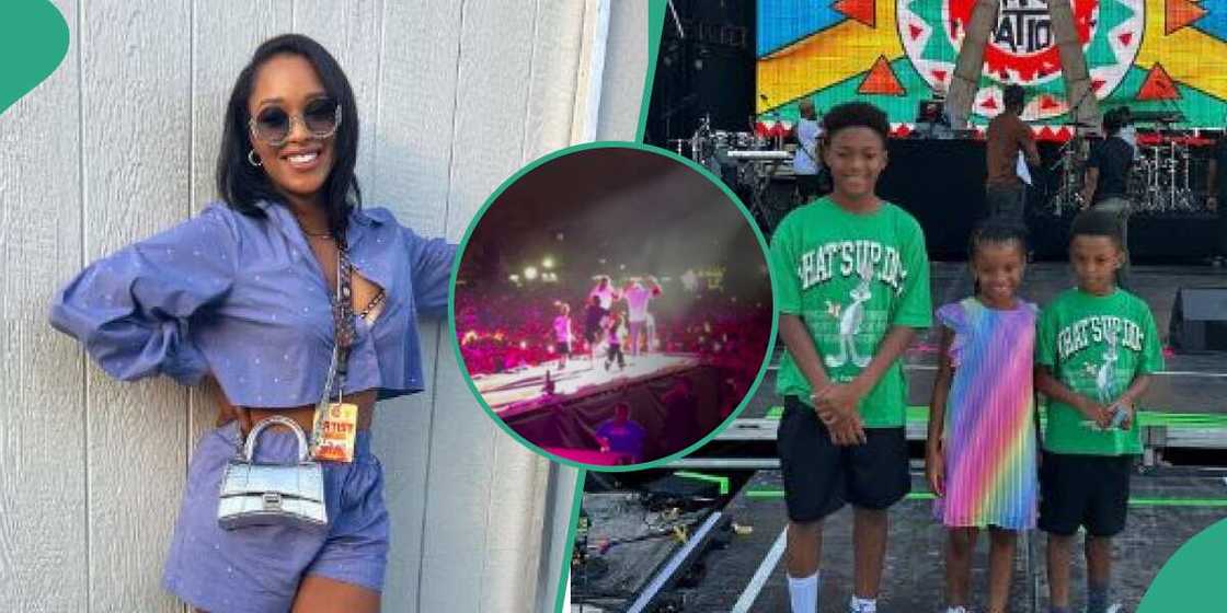 Singer Paul Okoye's ex wife and their kids Singer Paul Okoye's ex wife and their kids