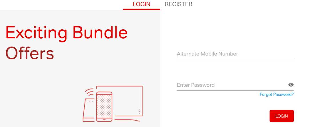 Airtel MiFi login page