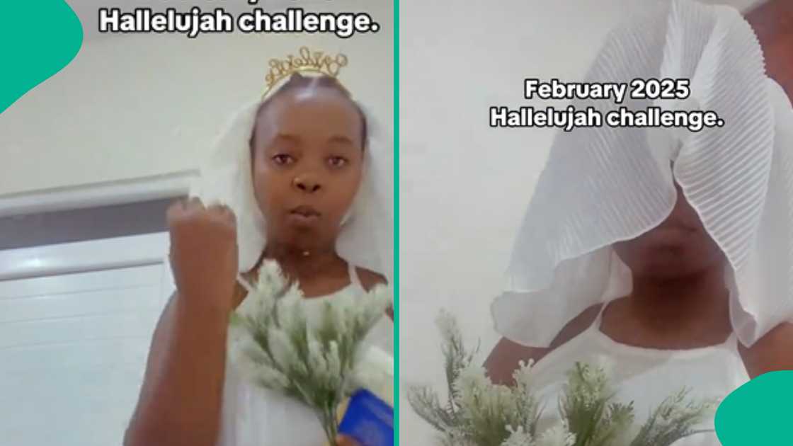 Lady shares her Hallelujah Challenge testimony. Lady shares her Hallelujah Challenge testimony.