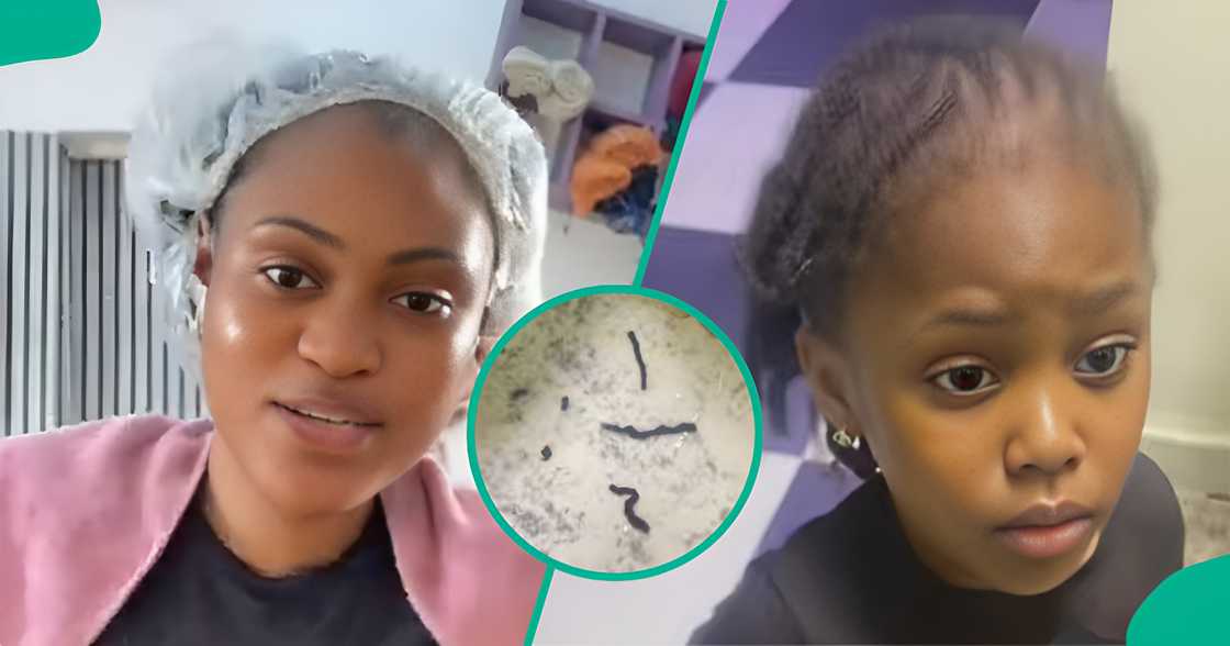 Mum devastated as little daughter cuts her hair.