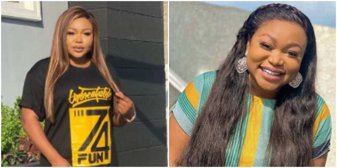 Your husband no get picture: Nigerians react as actress Ruth Kadiri celebrates hubby's birthday without photo Your husband no get picture: Nigerians react as actress Ruth Kadiri celebrates hubby's birthday without photo