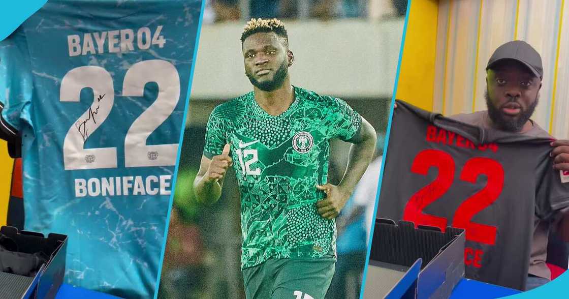Ghanaian YouTuber Kwadwo Sheldon and Nigerian striker Victor Okoh Boniface in photos Ghanaian YouTuber Kwadwo Sheldon and Nigerian striker Victor Okoh Boniface in photos