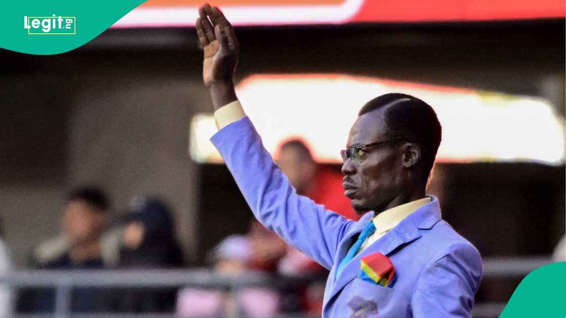 Michel Kuka Mboladinga, DR Congo, Algeria, AFCON 2025, Morocco. Michel Kuka Mboladinga, DR Congo, Algeria, AFCON 2025, Morocco.