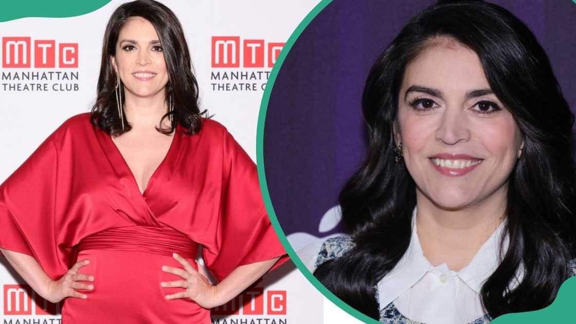 Cecily Strong posing for photos Cecily Strong posing for photos