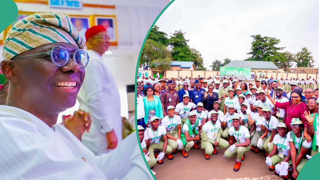 Lagos corpers receive N100,000 cash gift from governor Lagos corpers receive N100,000 cash gift from governor