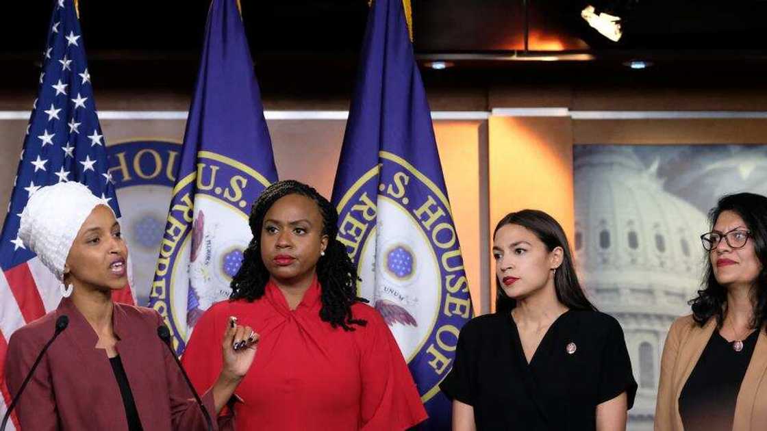 Return to where you came from - Trump tells 4 congresswomen of colour Return to where you came from - Trump tells 4 congresswomen of colour