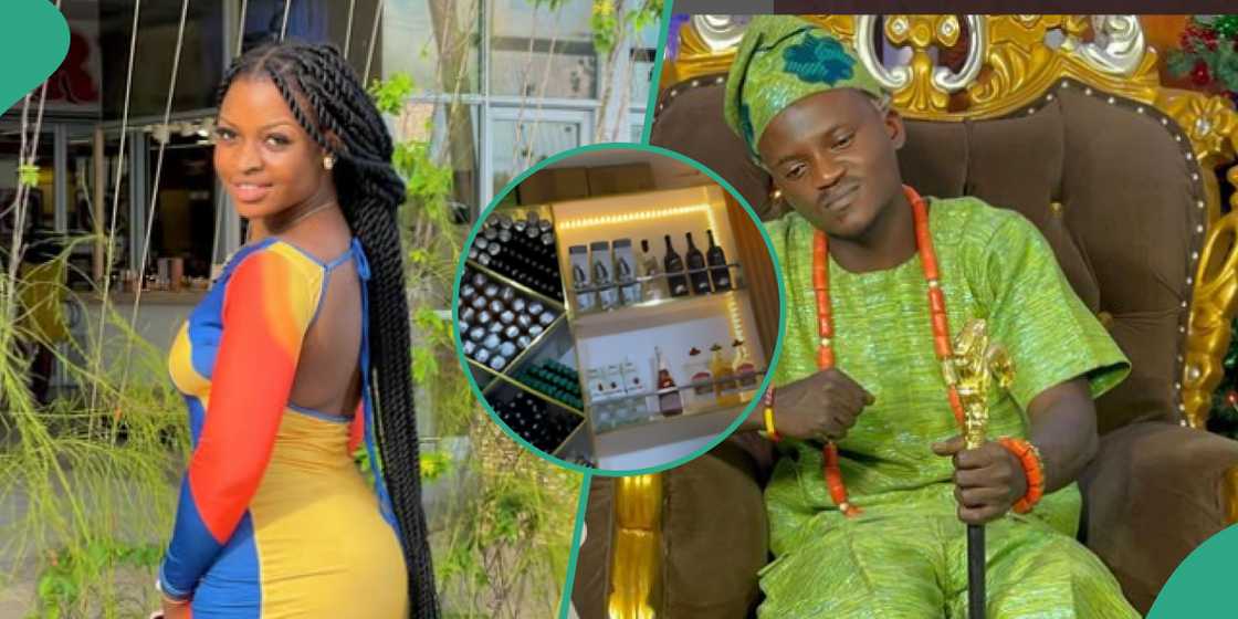 Portable’s 3rd baby mama Honey Berry opens new store, Portable in his sitting room Portable’s 3rd baby mama Honey Berry opens new store, Portable in his sitting room