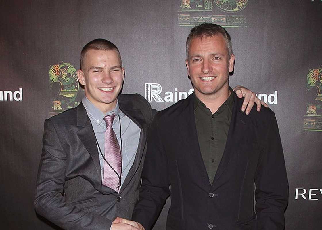 Giacomo Sumner and Joe Sumner at an event in New York