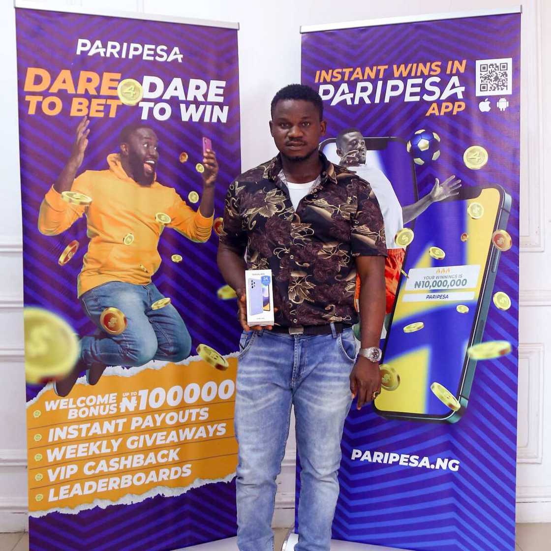 PARIPESA Showers Players with Laptops, Smart Phones and More in Betting Legend Promo PARIPESA Showers Players with Laptops, Smart Phones and More in Betting Legend Promo