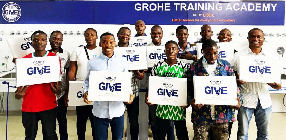 GROHE Rolls out its GIVE Program to Train Young Nigerians to Become Professional Installers