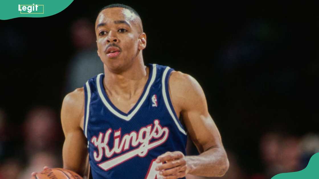 Spud Webb at the McNichols Sports Arena, Denver, Colorado, United States Spud Webb at the McNichols Sports Arena, Denver, Colorado, United States