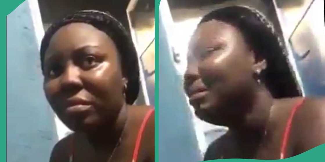 Lady who allegedly cheated on her man. Lady who allegedly cheated on her man.