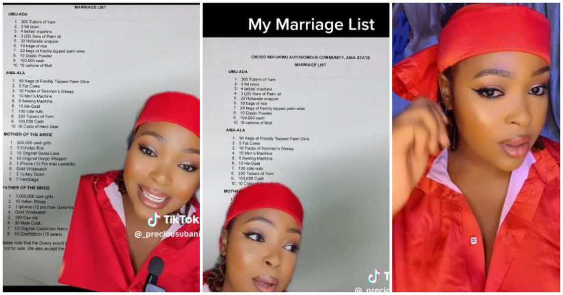 Marriage list, Igbo land, Abia state Marriage list, Igbo land, Abia state