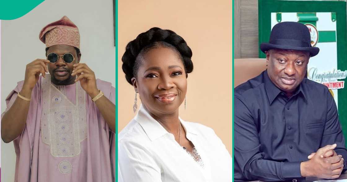 Mr Macaroni reacts to Ibom Air passenger's drama