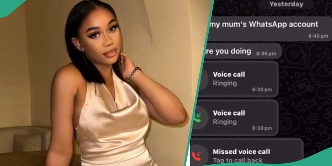 The lady shared her sister's reaction The lady shared her sister's reaction