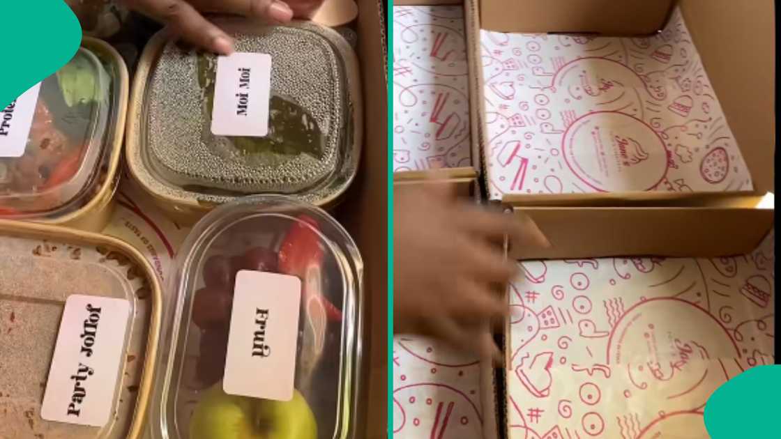 Lady goes viral after cooking for her lecturers. Lady goes viral after cooking for her lecturers.