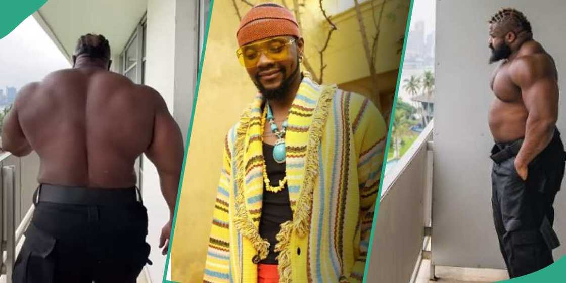 Kizz Daniel and hails bouncer Kevin Power Kizz Daniel and hails bouncer Kevin Power