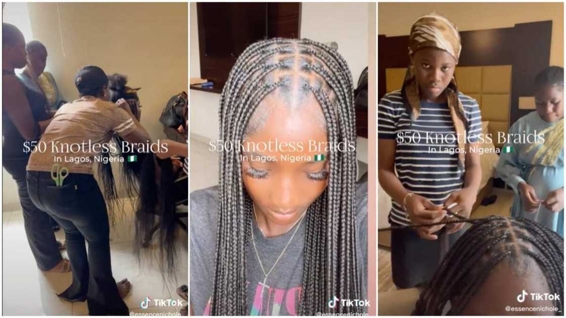 Skilled hairstylists in Lagos/the lady said that she tipped the hairdressers. Skilled hairstylists in Lagos/the lady said that she tipped the hairdressers.
