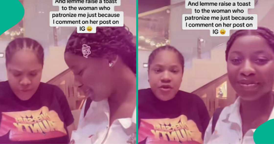 Lady shared her chat with actress Toyin Abraham who patronised her business. Lady shared her chat with actress Toyin Abraham who patronised her business.