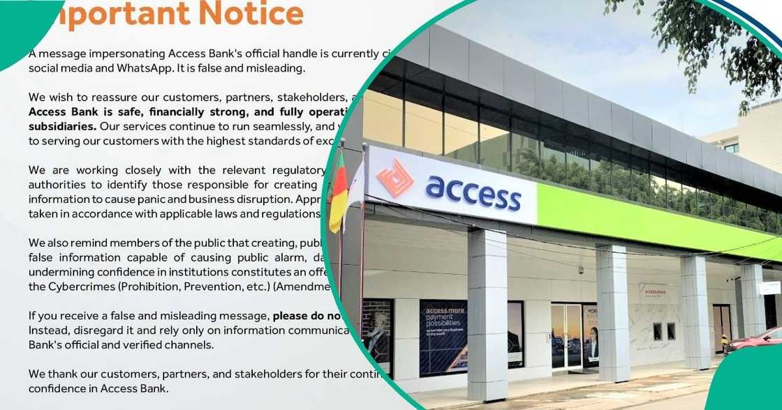 Access Bank debunks shutdown rumours Access Bank debunks shutdown rumours