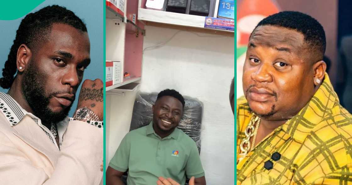 Cubana Chiefpriest's alleged brother opens his shop. Cubana Chiefpriest's alleged brother opens his shop.