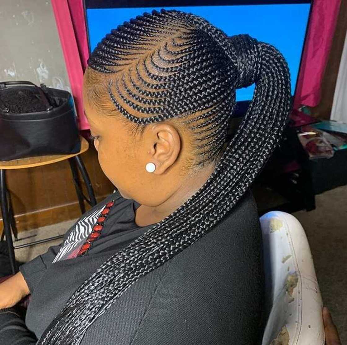 feed in braids feed in braids