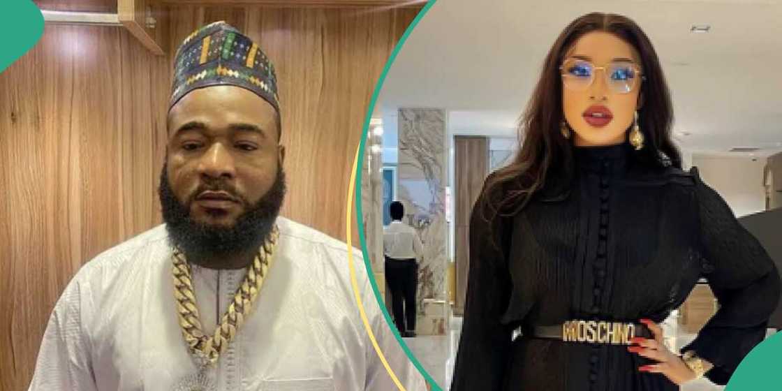 Sam Larry and actress Tonto Dikeh Sam Larry and actress Tonto Dikeh