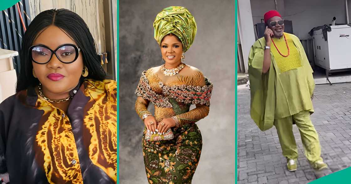 Woman shares observation after seeing Iyabo Ojo and lover Paulo holding hands at wedding Woman shares observation after seeing Iyabo Ojo and lover Paulo holding hands at wedding