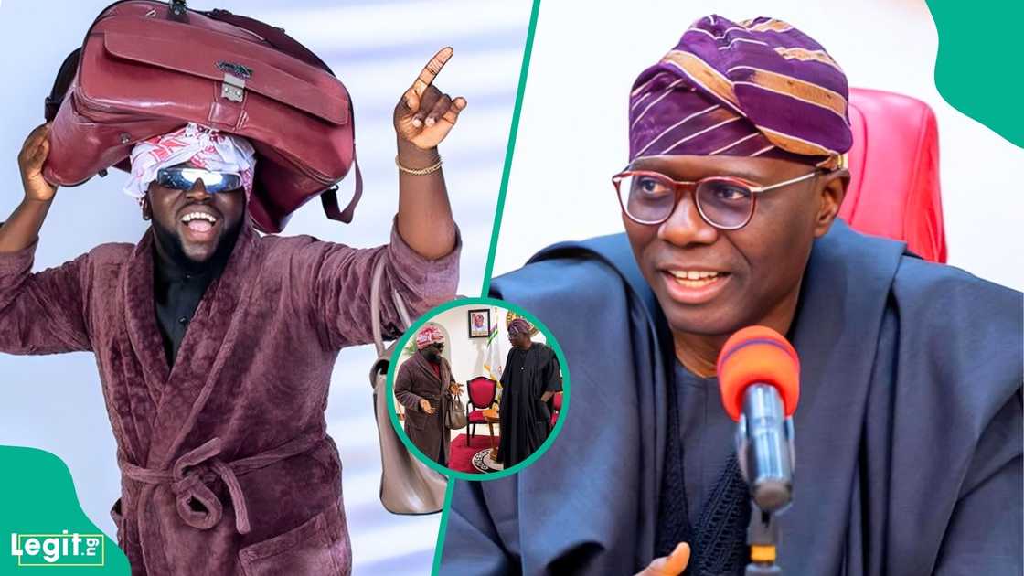 Folagade Banks shares moment with Sanwo-Olu after Mama Deola movie premiere