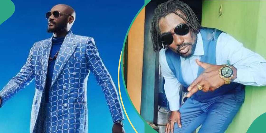 Singers 2baba and Blackface Singers 2baba and Blackface